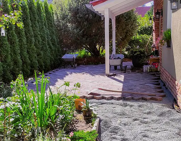 Terrassenbau Verlegeart Fischgräte Pflasterbau Terrassenbau Verlegeart Fischgräte Pflasterbau