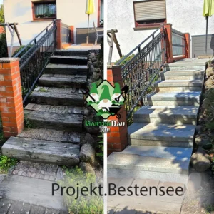 Gartentreppe ersetzen in Bestensee