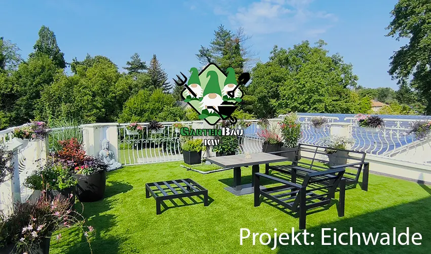 b Eichwalde 3 Kunstrasen verlegen in Eichwalde